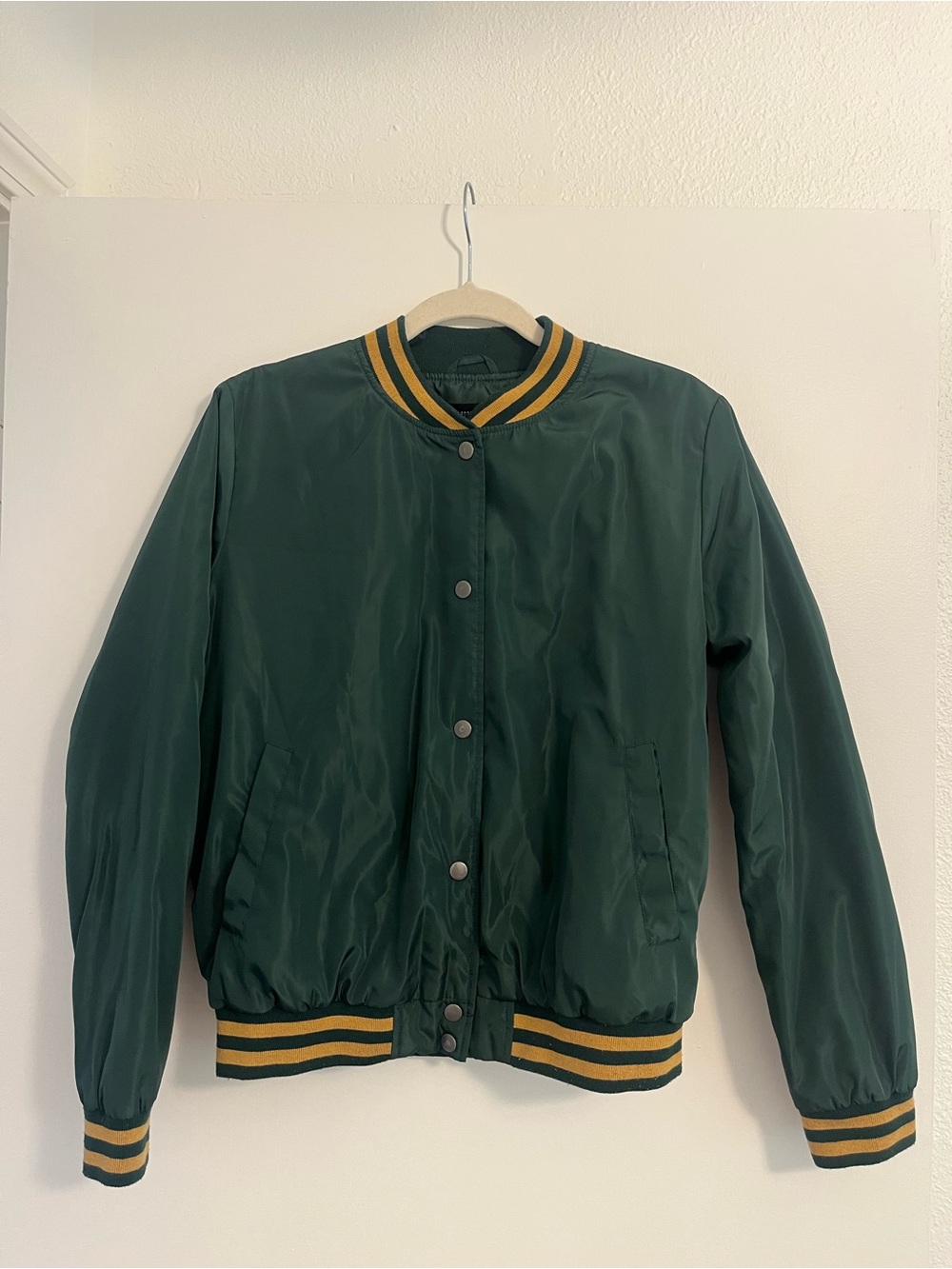 Forever 21 Green Bomber Jacket